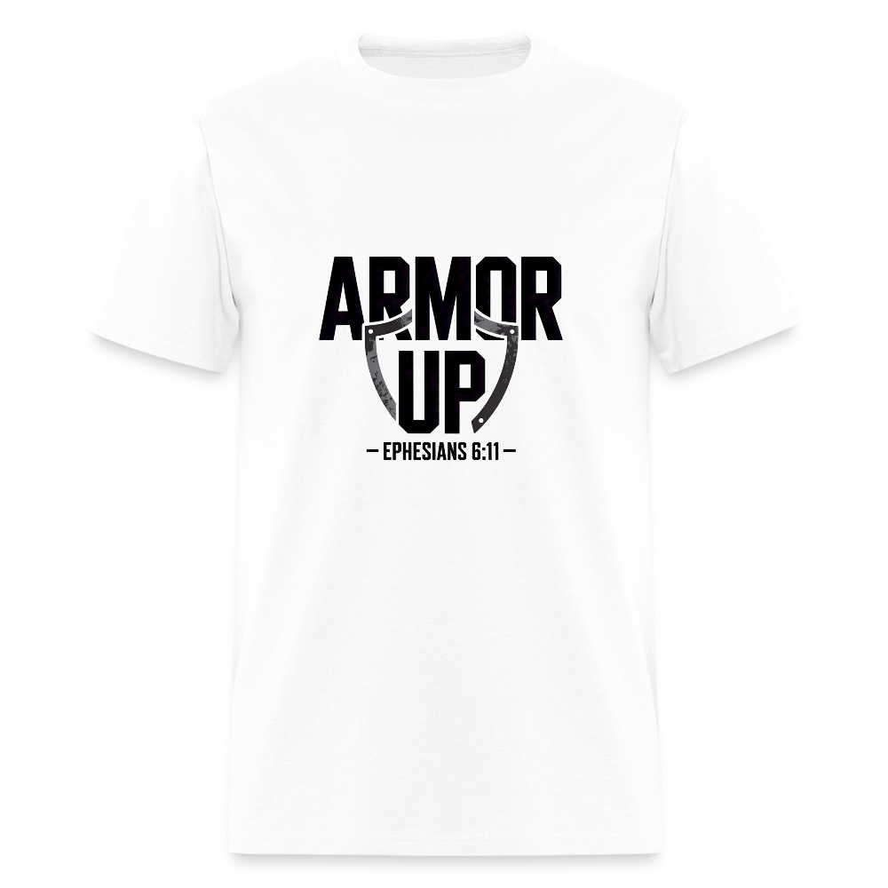 Armor Up - men's t-shirt - white