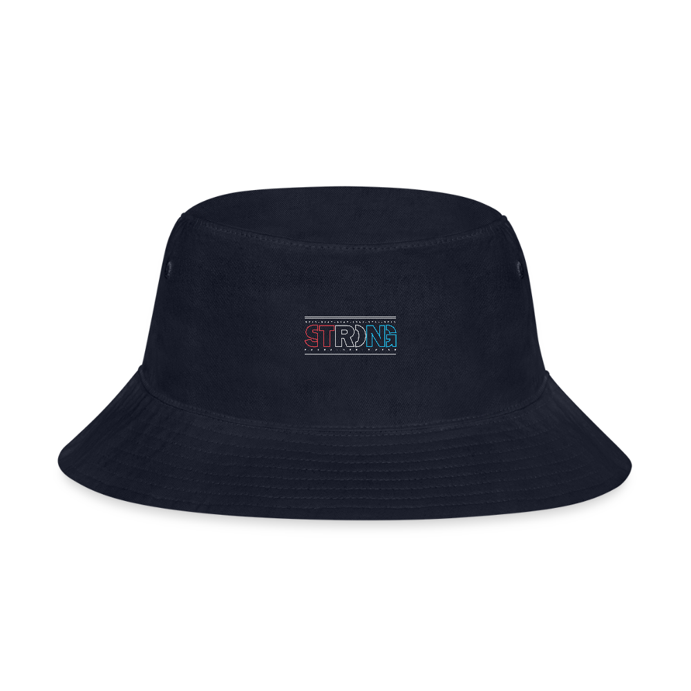 Stay Strong - Bucket Hat - navy