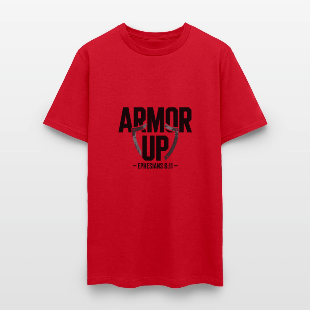 Armor Up - men's t-shirt - red
