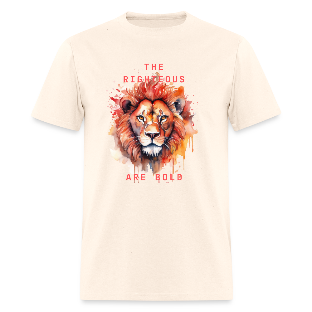 Bold Lion - Men's T-Shirt - natural