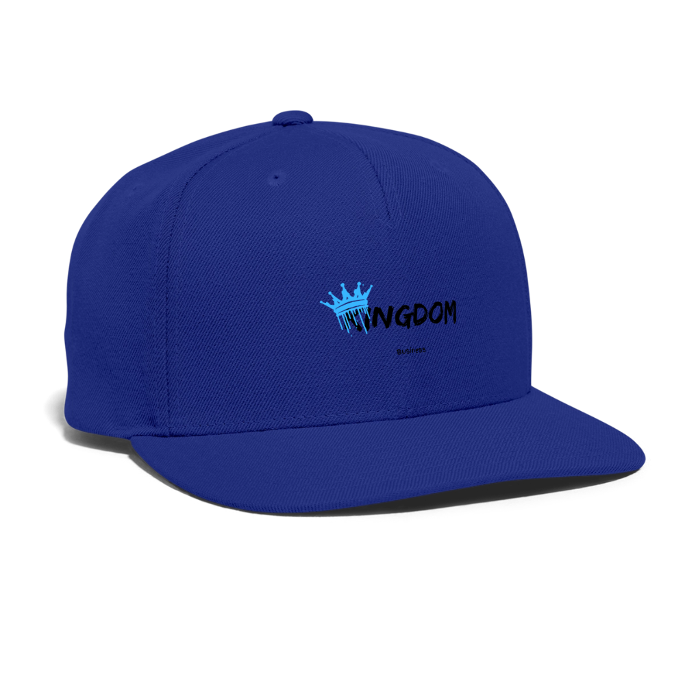 Kingdom Business - Snapback Baseball Cap - royal blue