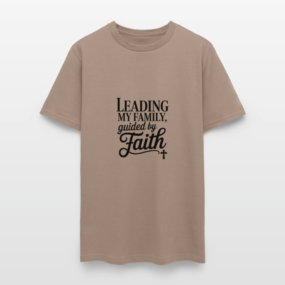Leading Strong - men's t-shirt - brown savana