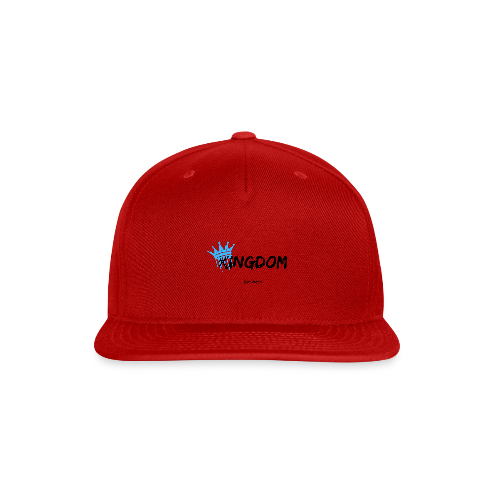 Kingdom Business - Snapback Baseball Cap - red