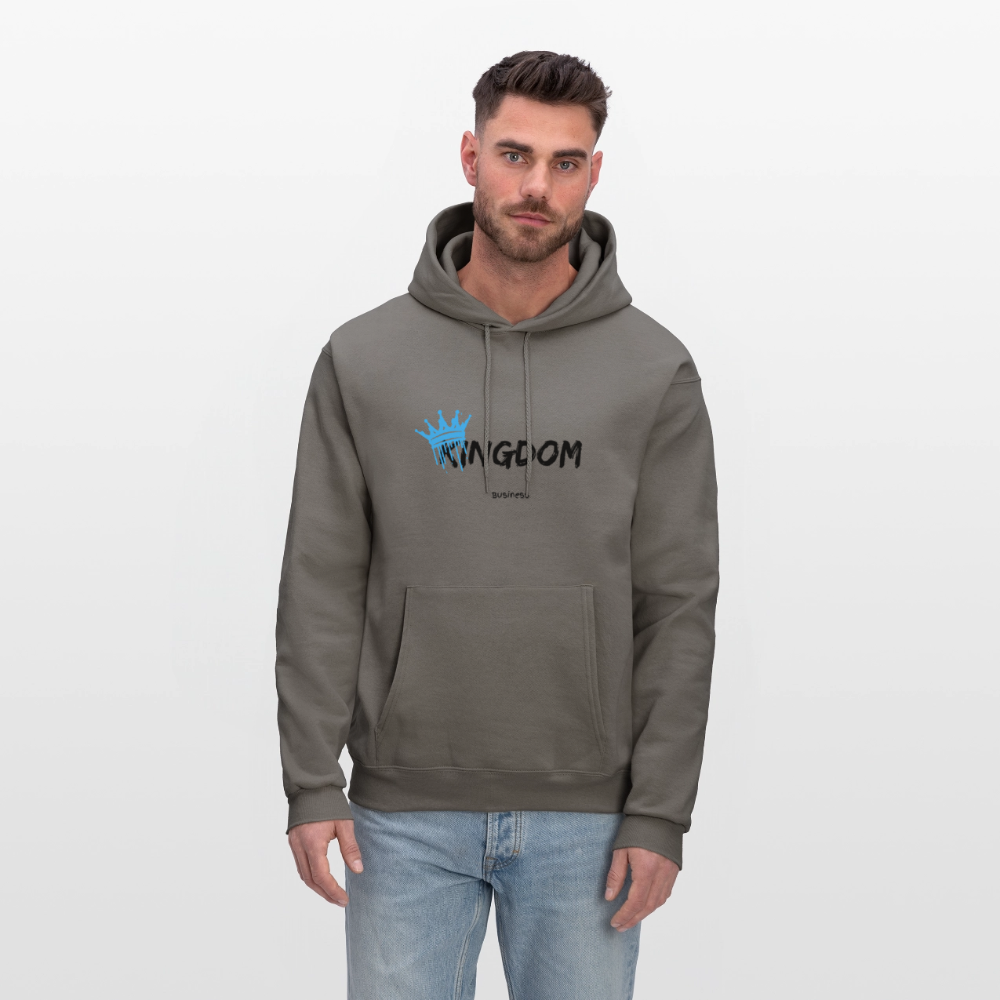 Kingdom Business - Men's Hoodie - asphalt gray