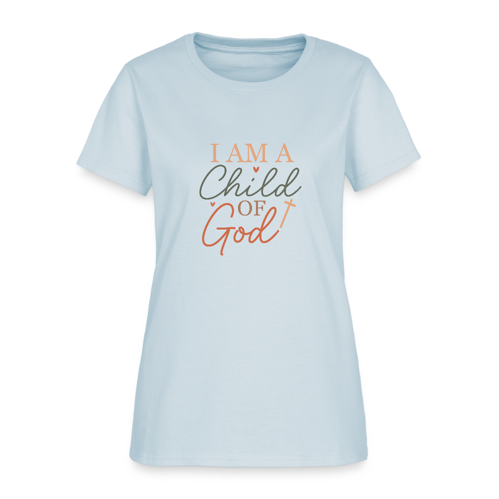 Child of God - Women's T-Shirt - light blue