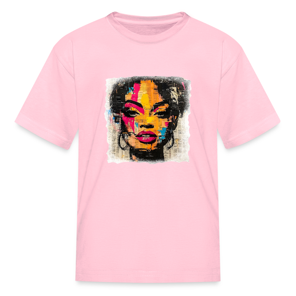 Pop Culture Woman 2 - Kids' T-Shirt - pink