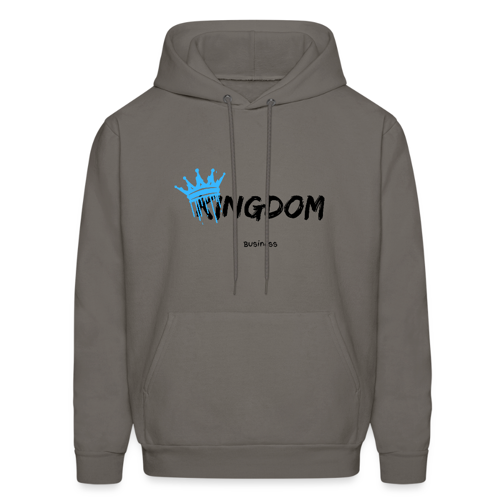 Kingdom Business - Men's Hoodie - asphalt gray