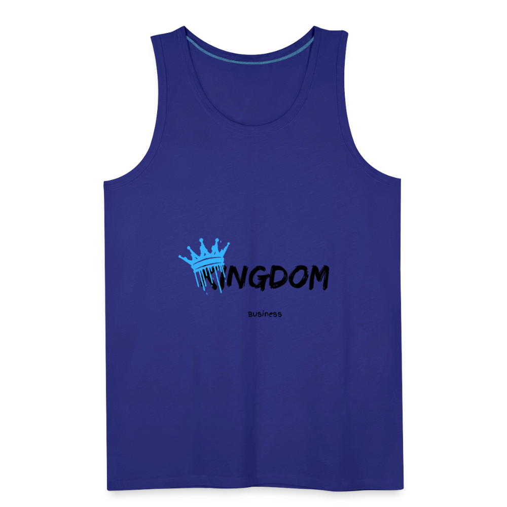 Kingdom Business - Men’s Premium Tank - royal blue