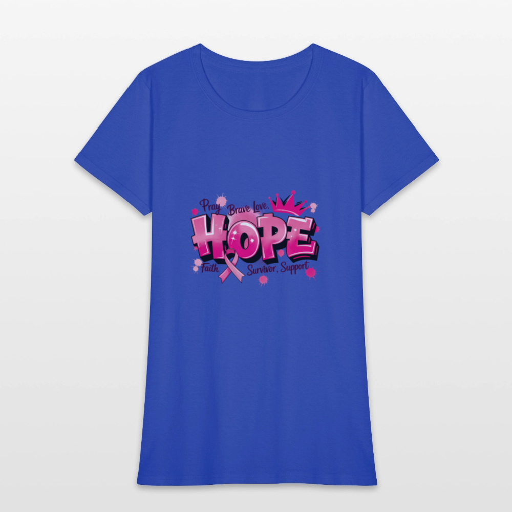 Hope - Women's T-Shirt - royal blue