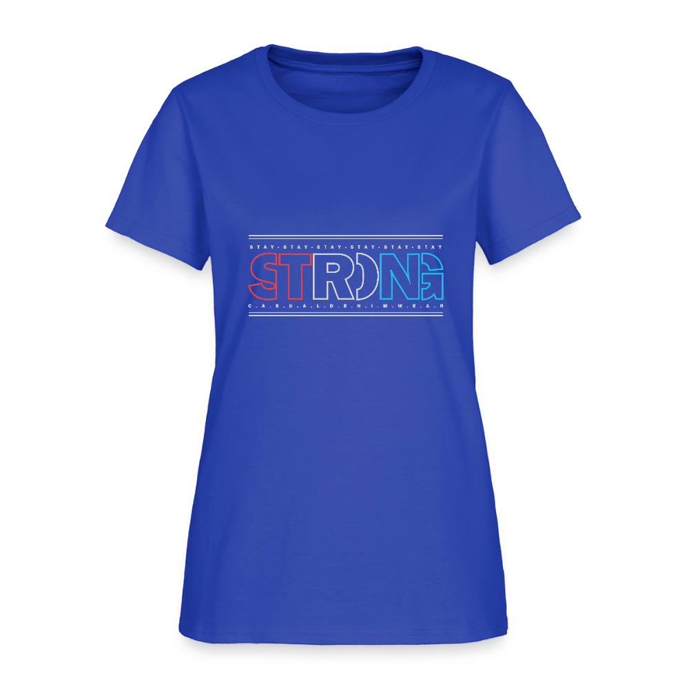 Stay Strong - Women's T-Shirt - royal blue