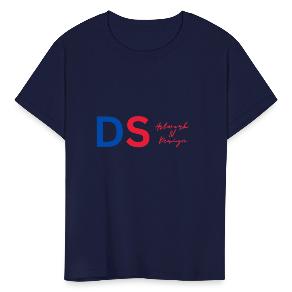 DS Artwork N Design - Kids' T-Shirt red and blue - navy
