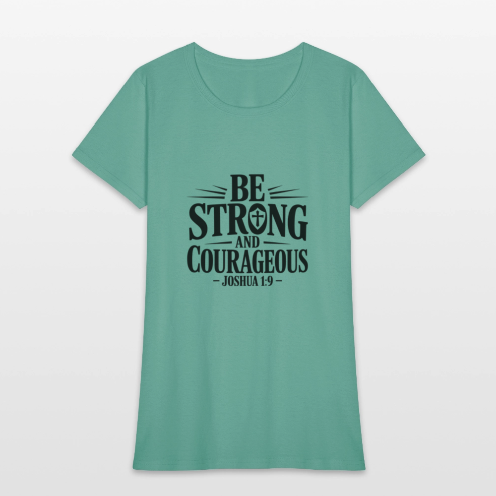 Be strong - Women's T-Shirt - aquatic