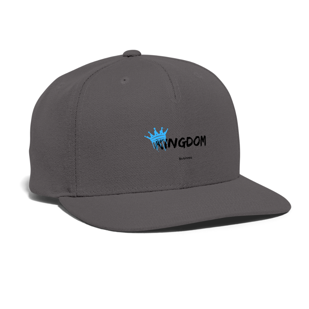 Kingdom Business - Snapback Baseball Cap - dark grey