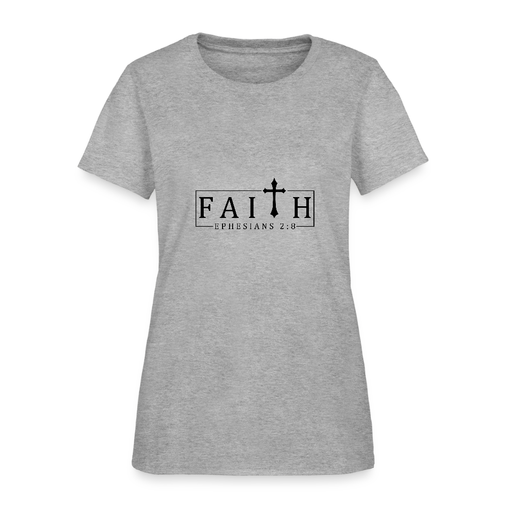 Ephesians 2:8 - Women's T-Shirt - heather gray