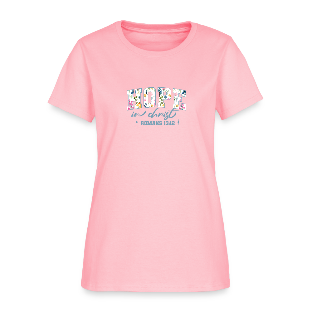 Hop in Christ - Women's T-Shirt - pink