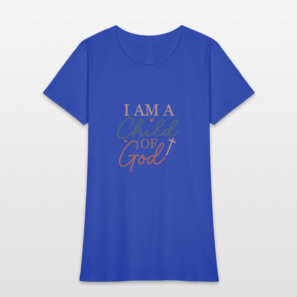 Child of God - Women's T-Shirt - royal blue