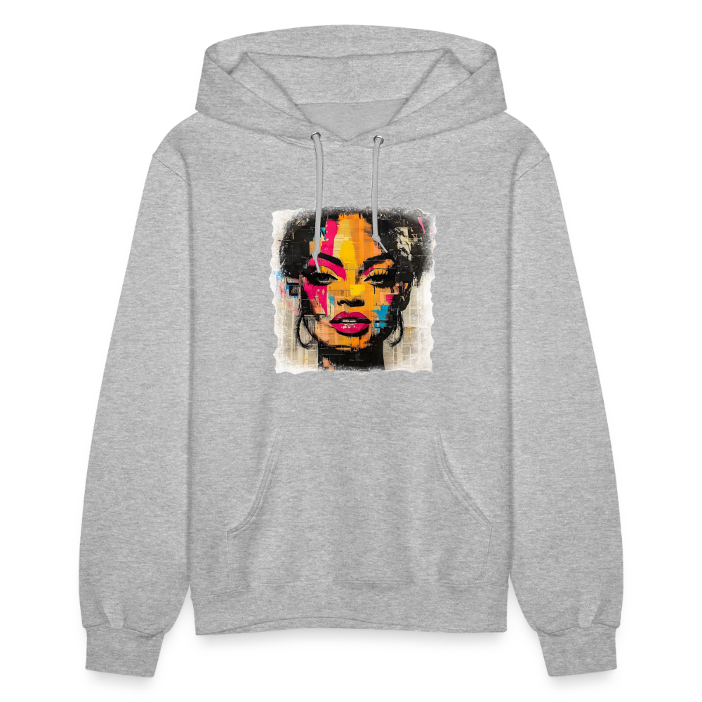 Pop Culture Woman 2 - Women's Hoodie - heather gray