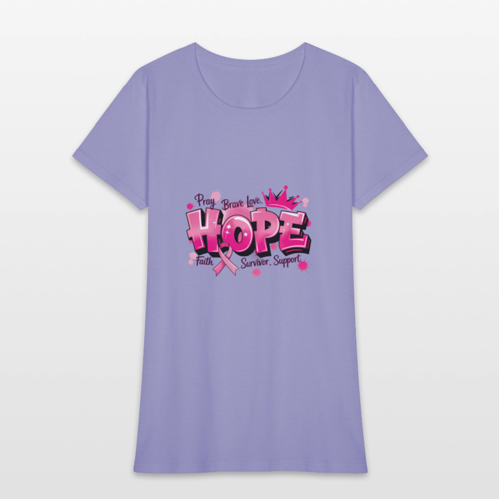 Hope - Women's T-Shirt - lavender