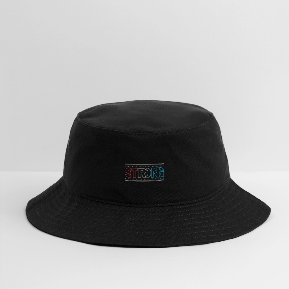 Stay Strong - Bucket Hat - black