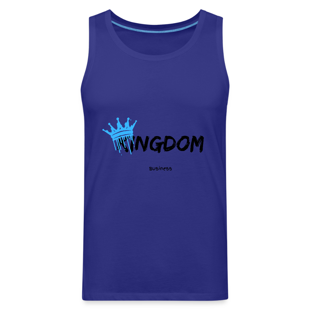 Kingdom Business - Men’s Premium Tank - royal blue