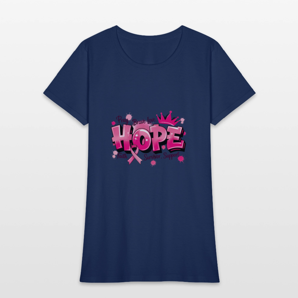 Hope - Women's T-Shirt - blue dusk