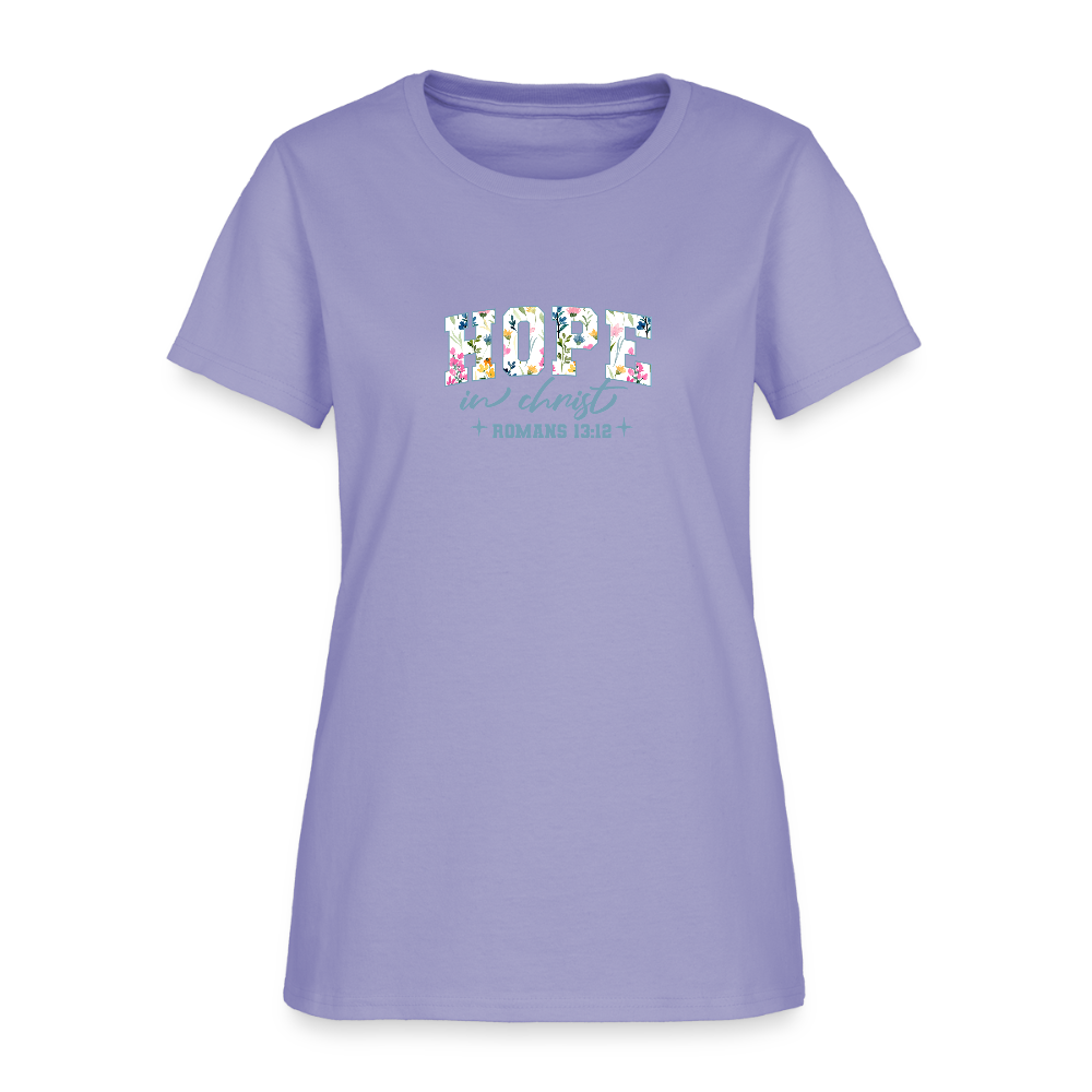 Hop in Christ - Women's T-Shirt - lavender