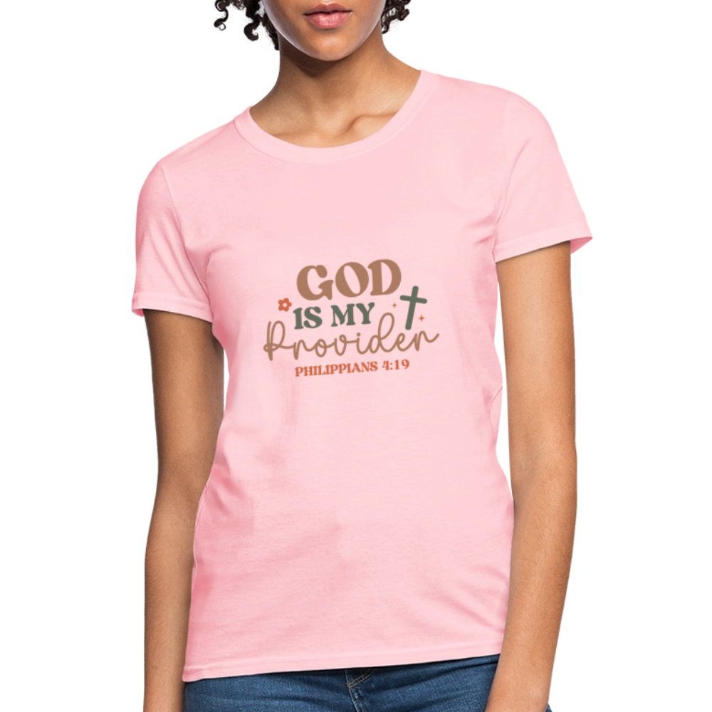 God my Provider - Women's T-Shirt - pink