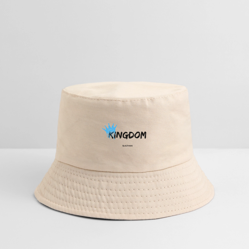 Kingdom Business - Kid's Bucket Hat - Natural