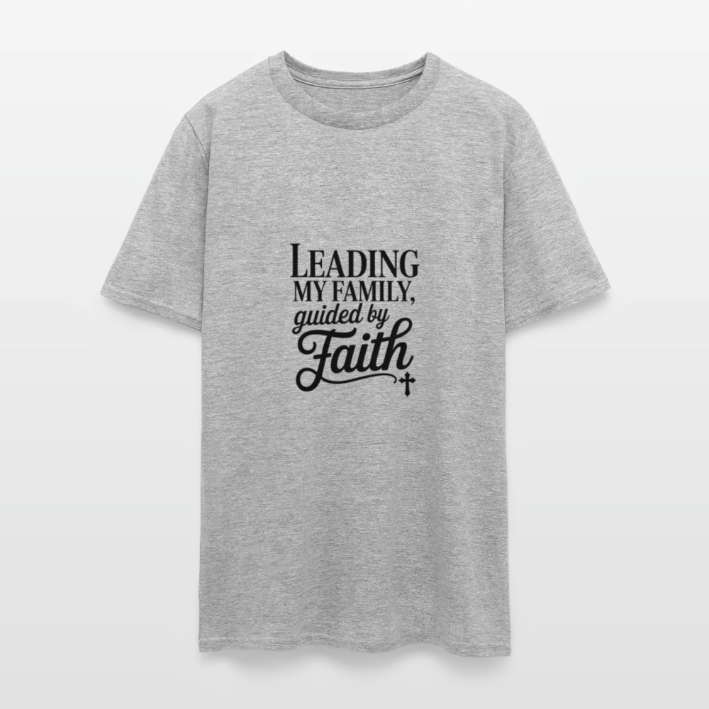 Leading Strong - men's t-shirt - heather gray