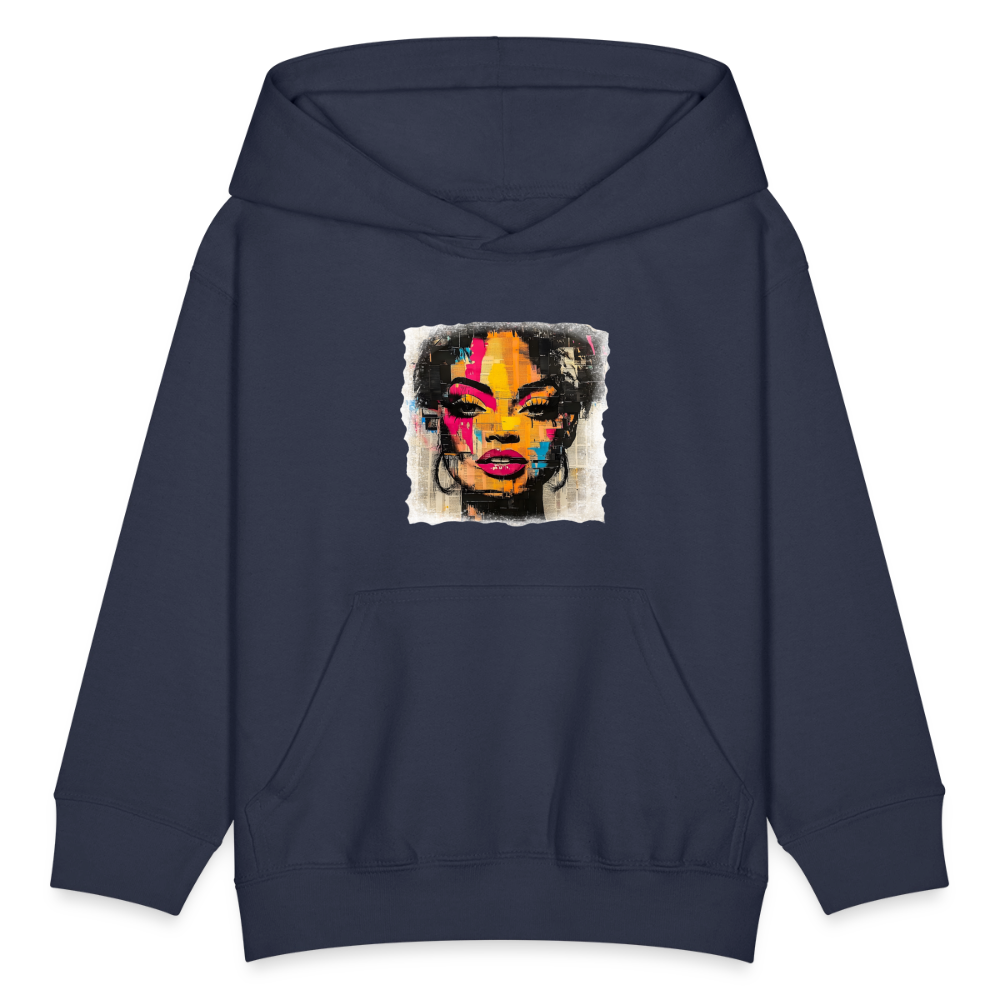Pop Culture Woman 2 - Kids' Hoodie - navy