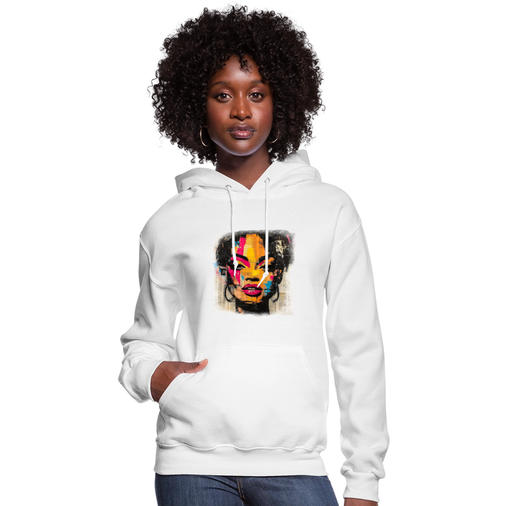 Pop Culture Woman 2 - Women's Hoodie - white