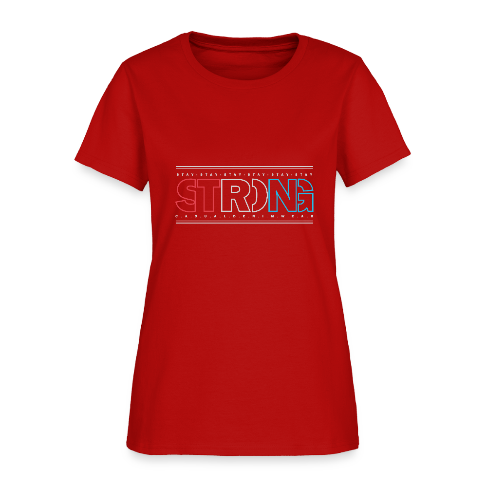 Stay Strong - Women's T-Shirt - red