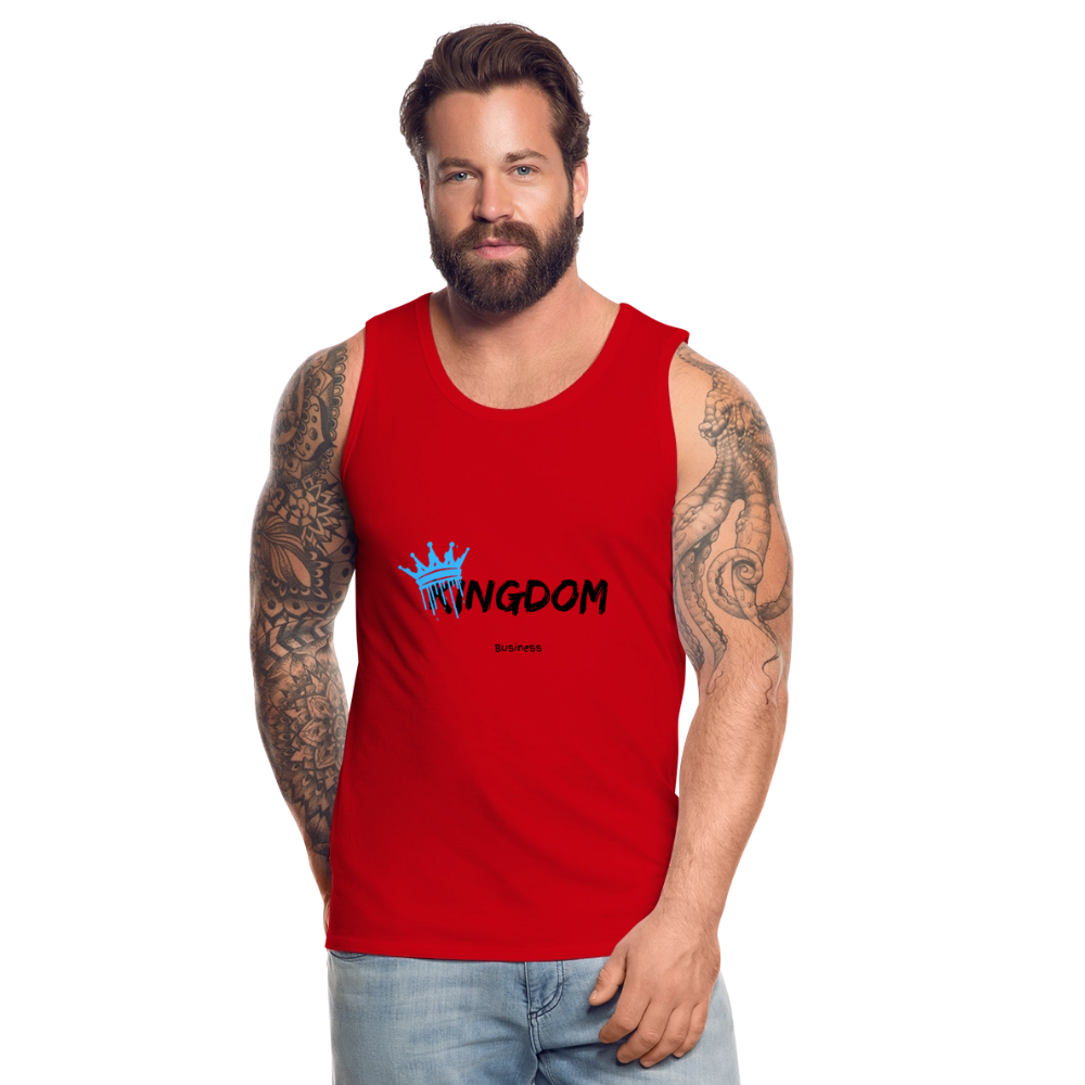 Kingdom Business - Men’s Premium Tank - red