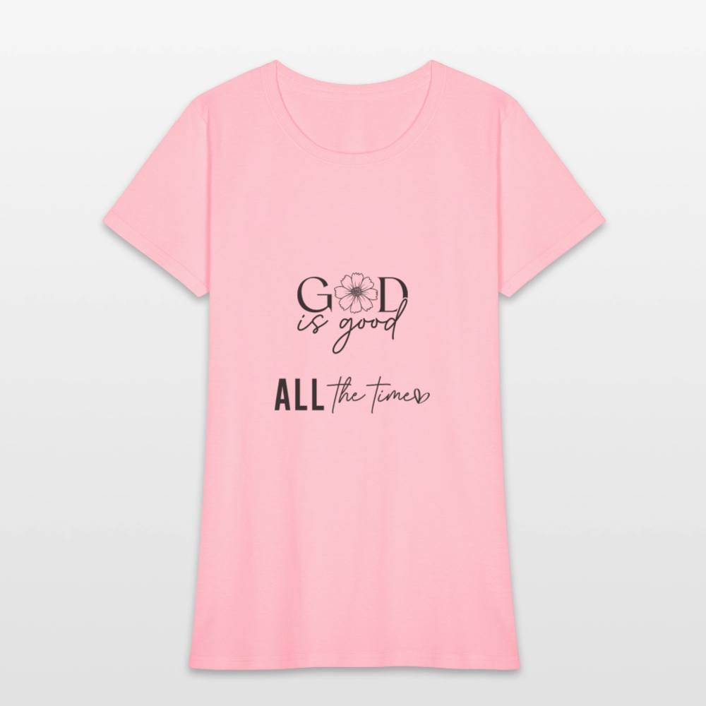 God is Good-Women's short Sleeve T-Shirt - pink