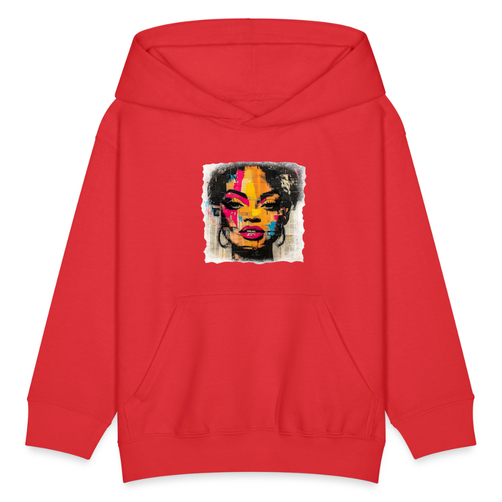 Pop Culture Woman 2 - Kids' Hoodie - red