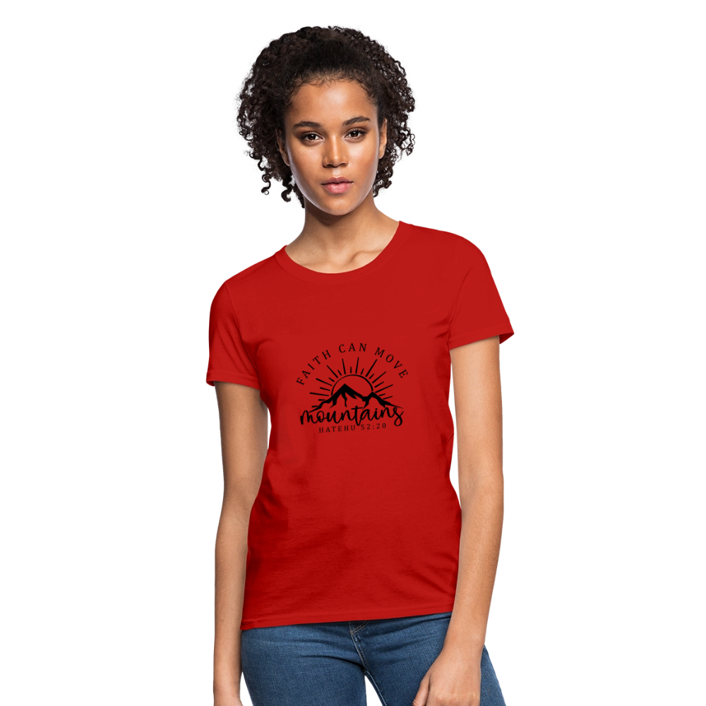 Faith Can - Women's T-Shirt - red