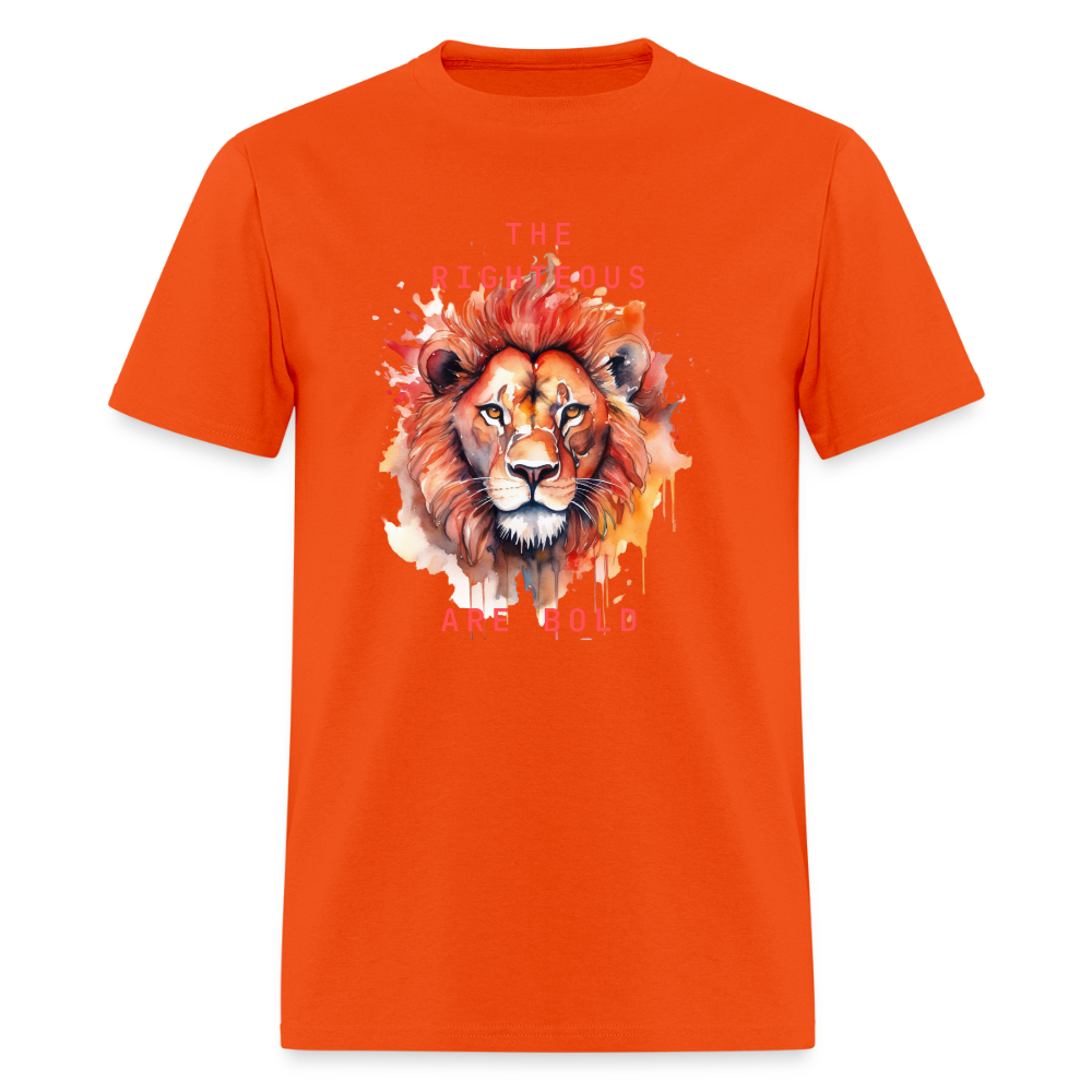 Bold Lion - Men's T-Shirt - orange