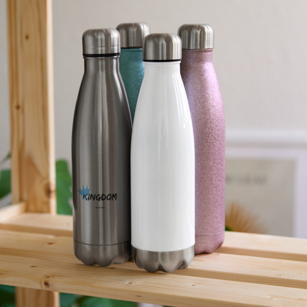 Kingdom Business - Insulated Stainless Steel Water Bottle - silver