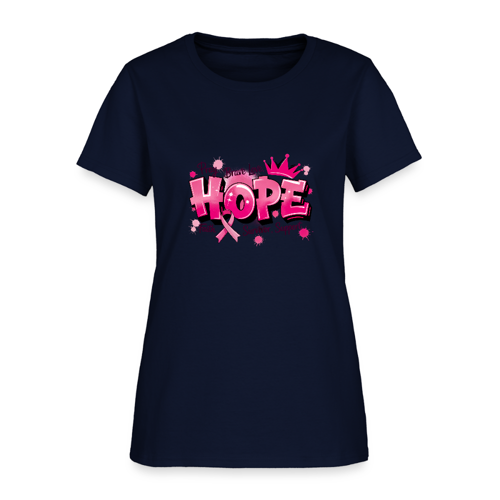 Hope - Women's T-Shirt - navy