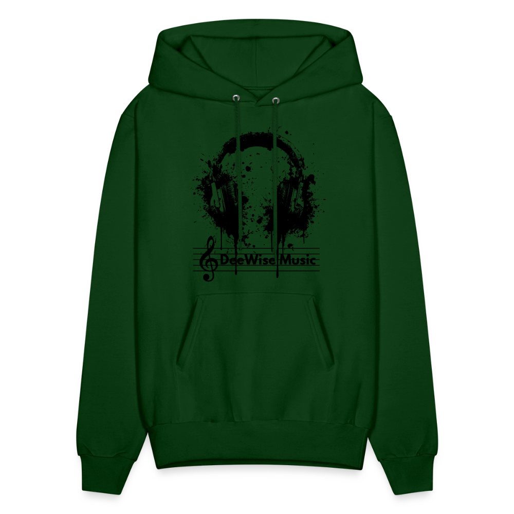 DeeWise Music - Men's Hoodie - forest green