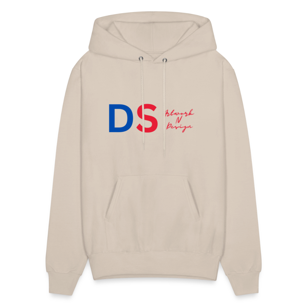 DS Artwork N Design - Men's Hoodie red and blue - Sand