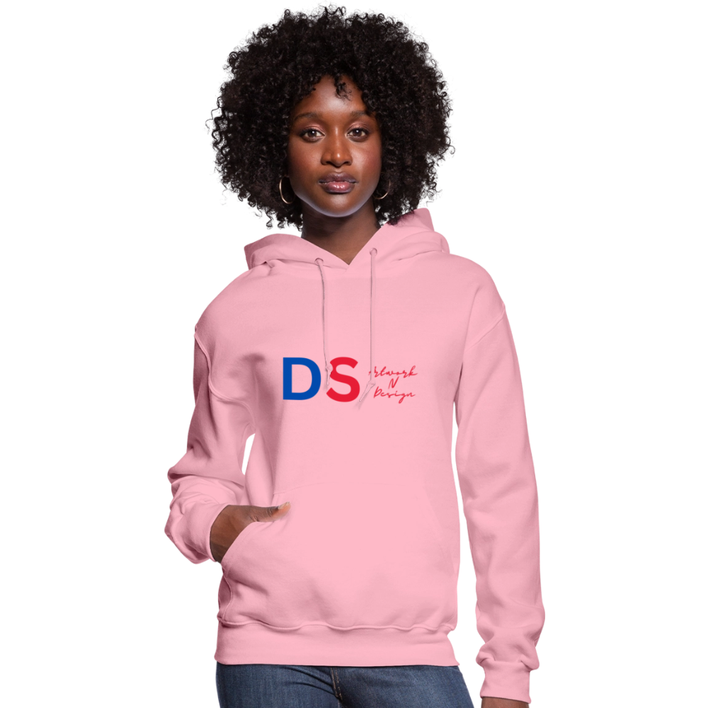 DS Artwork N Design - Women's Hoodie red and blue - classic pink