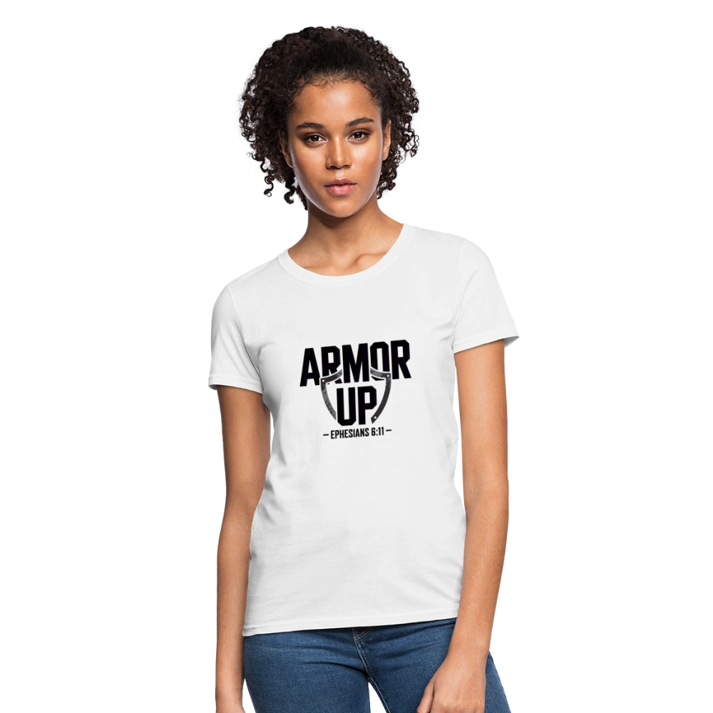 Armor Up - Women's T-Shirt - white