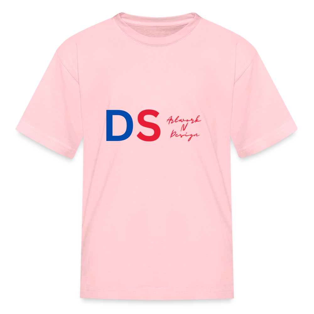 DS Artwork N Design - Kids' T-Shirt red and blue - pink
