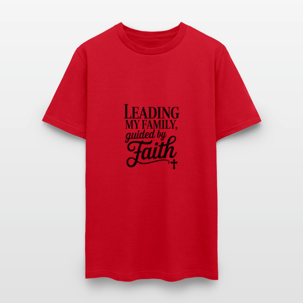 Leading Strong - men's t-shirt - red