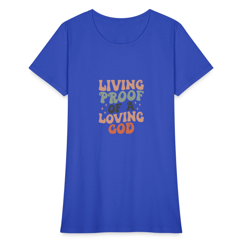 Living Proof - Women's T-Shirt - royal blue