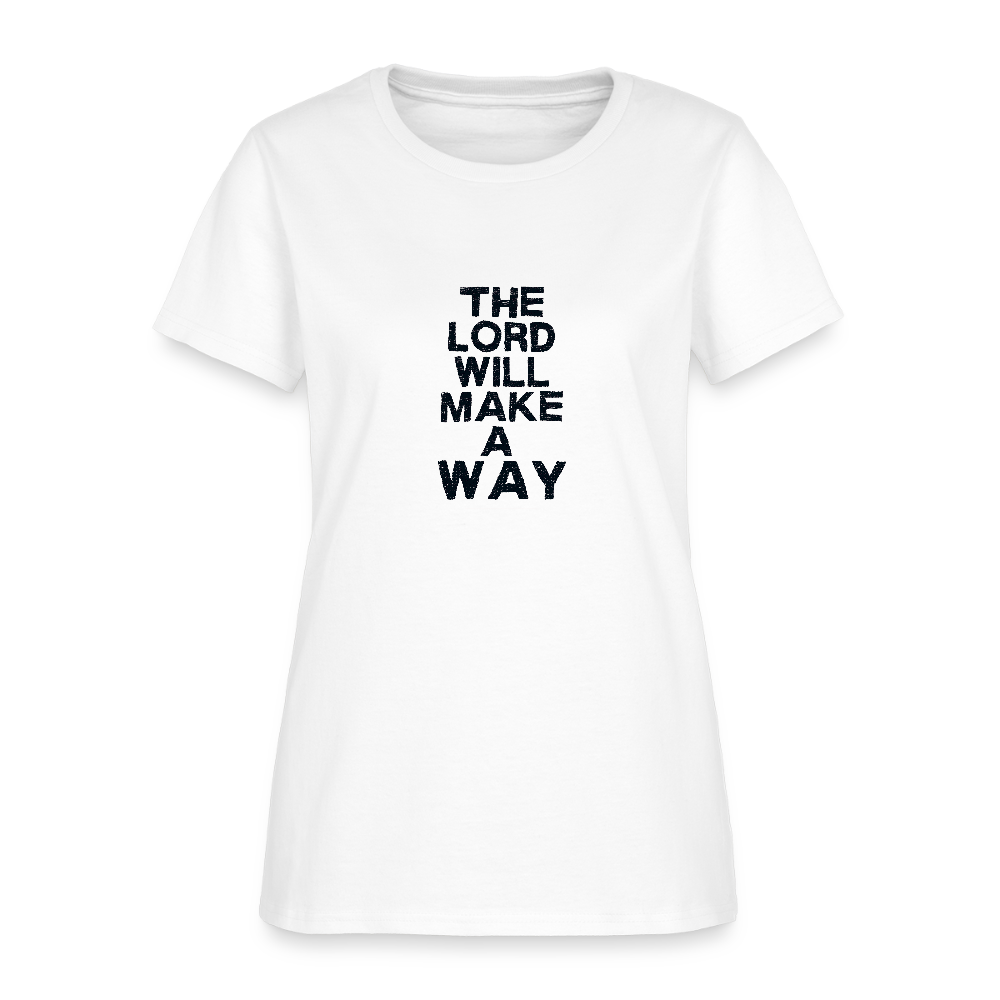 The Lord will make a way - Women's T-Shirt - white