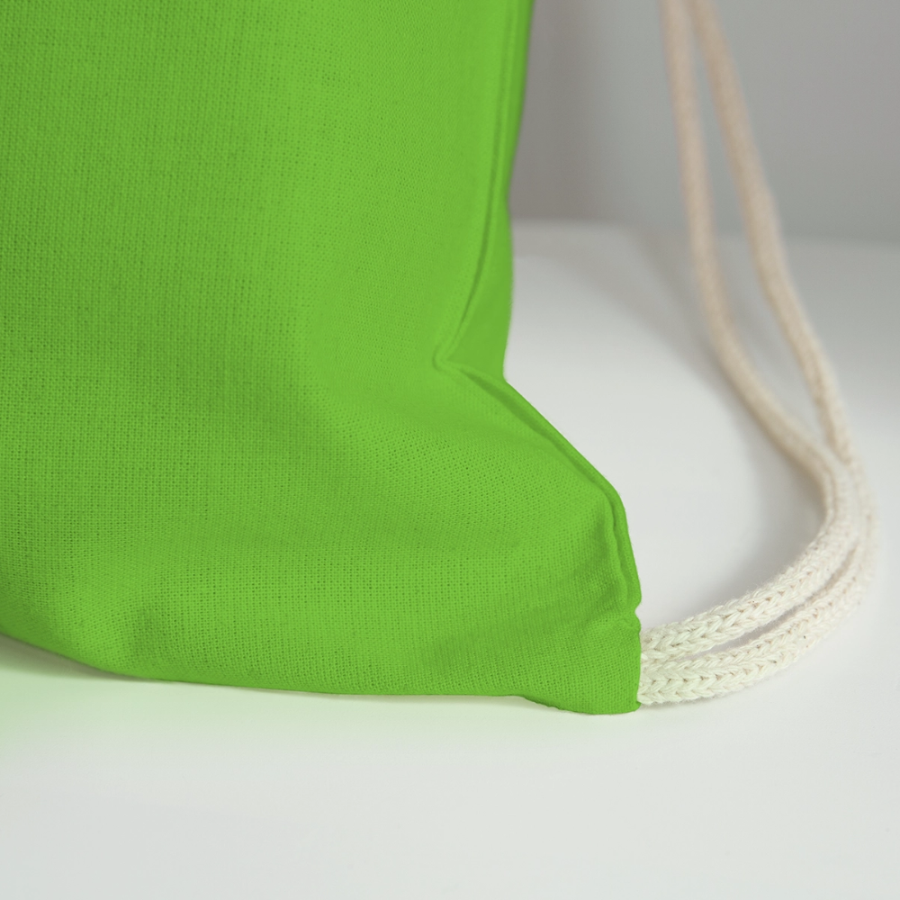 Made in Texas - Cotton Drawstring Bag - clover