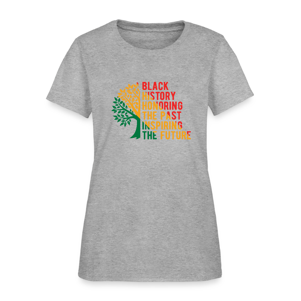 Black History - Women's T-Shirt - heather gray