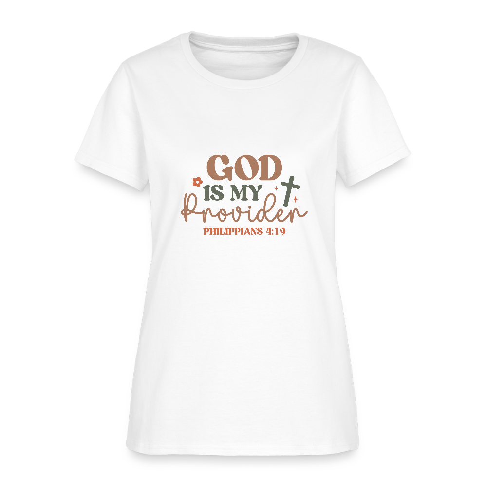 God my Provider - Women's T-Shirt - white
